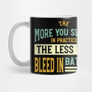 Martial Arts Saying for Fighters Mug